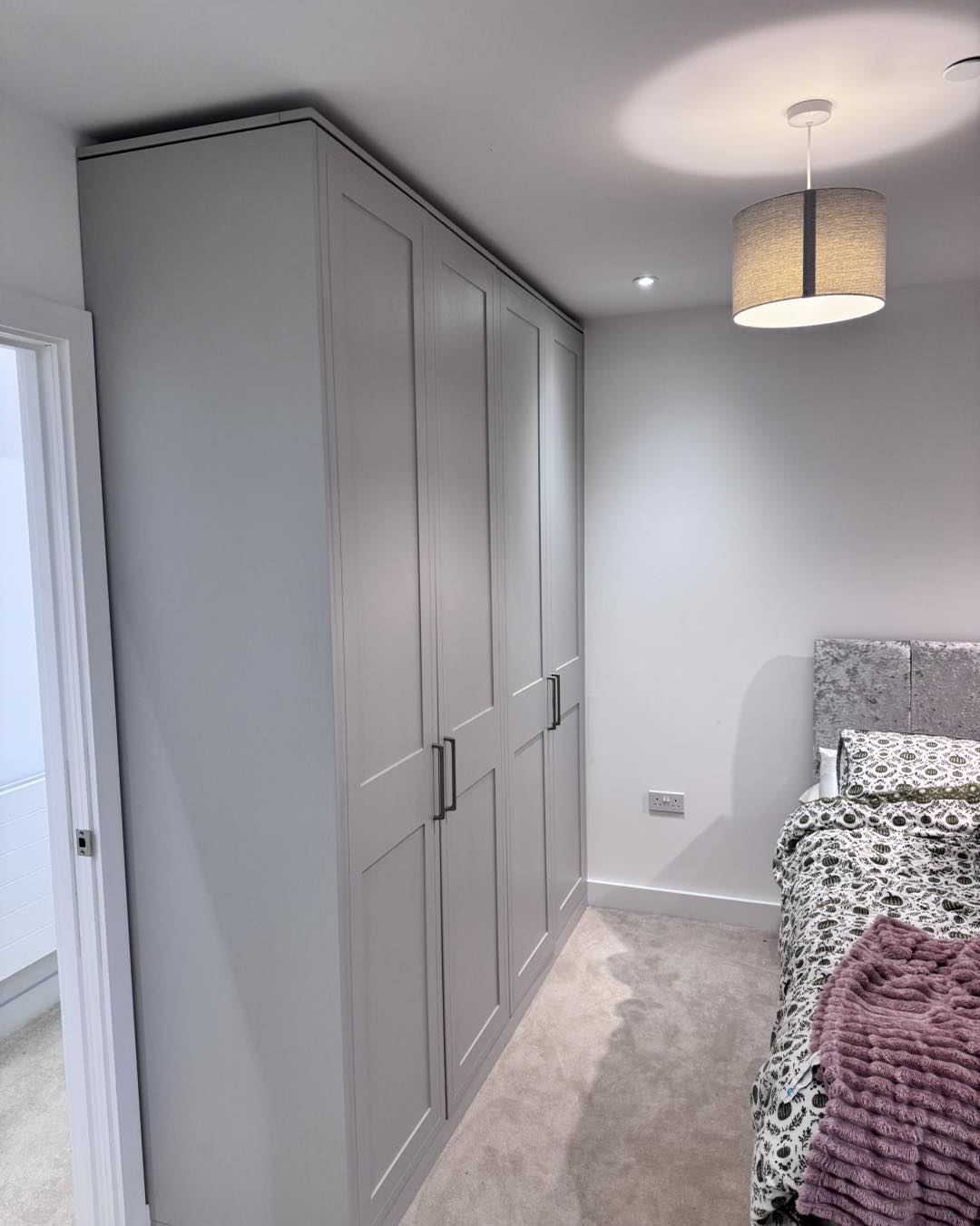 Premium fitted wardrobe completion in Cardiff